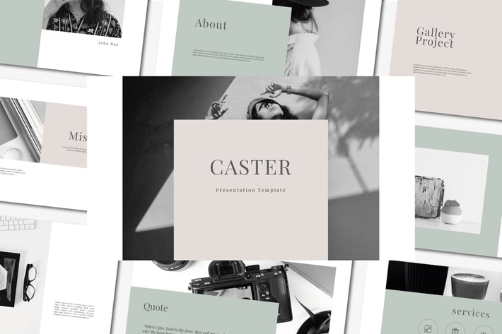 Caster - Powerpoint Template