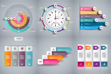 Business 3D Infographics