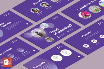 Cleaning Service PowerPoint Presentation Template