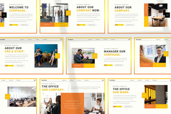CORPHASE Powerpoint Template