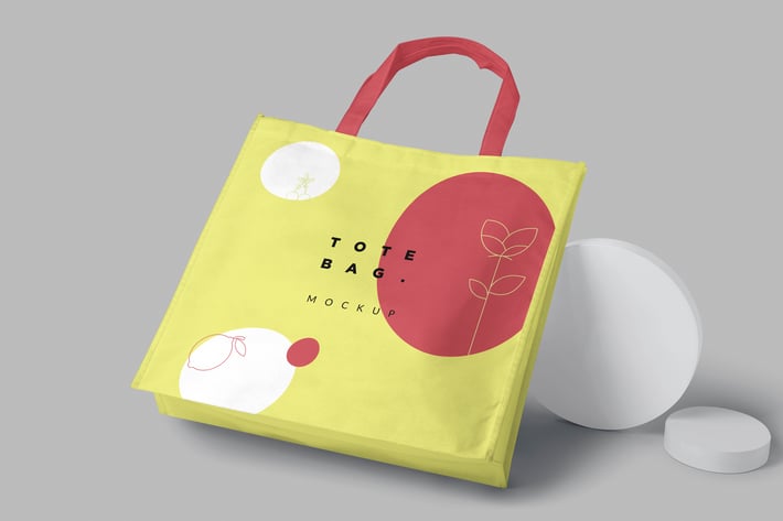 4 Tote Bag Mockups