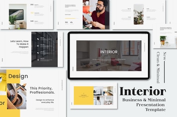 Interior Business & Minimal Powerpoint Template