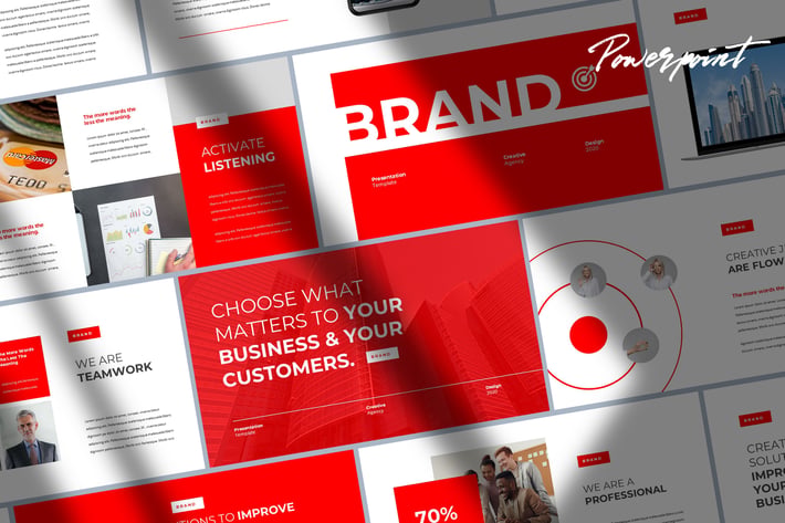Brand - Digital Marketing Powerpoint Template