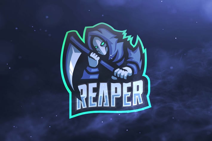 Reaper Sport and Esports Logos
