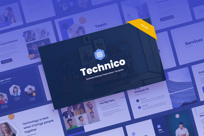 Technico - IT & Tech Google Slides Presentation