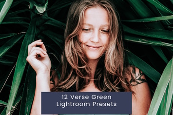 12 Verse Green Lightroom Presets