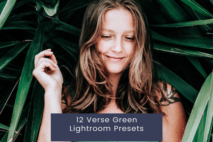 12 Verse Green Lightroom Presets