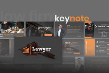 Lawyero - Law & Firm Keynote Presentation