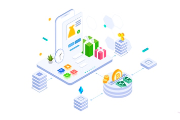 E-commerce Isometric Illustration - FV