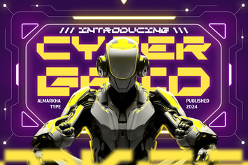 Cyber Grid | Cyber Crypto Font
