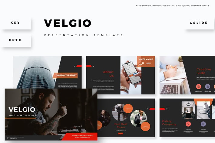 Velgio - Presentation Template