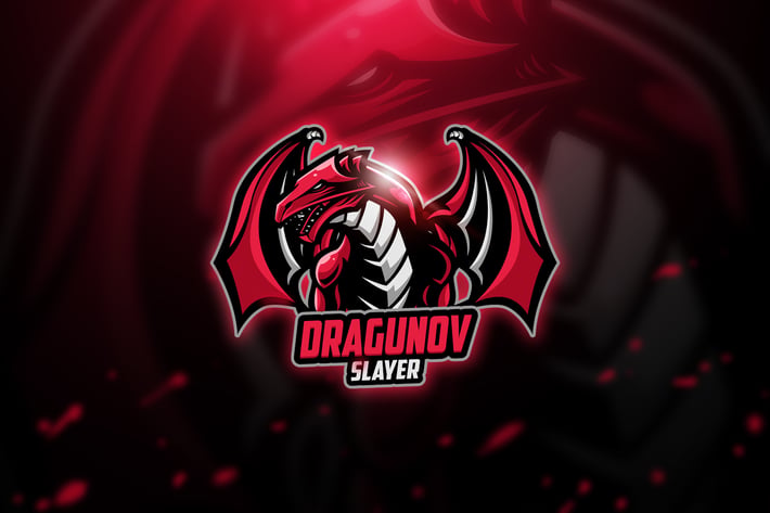Dragunov - Mascot & Esport Logo