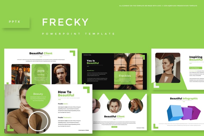 Frecky - Powerpoint Template