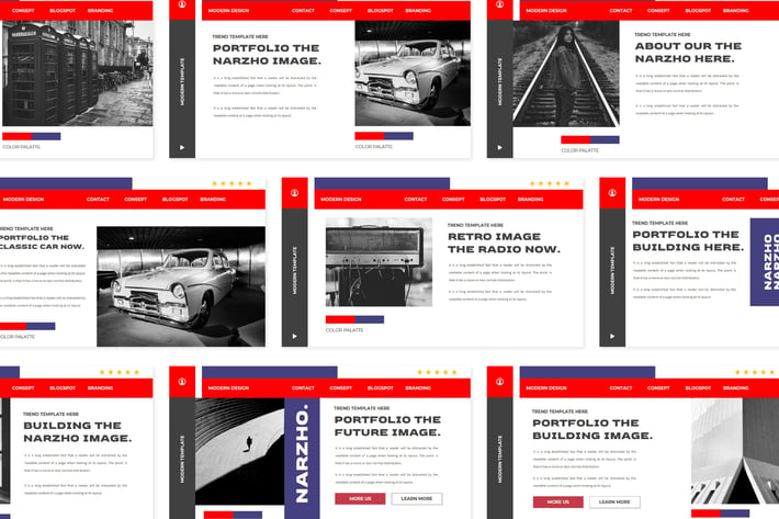 NARZHO Powerpoint Template
