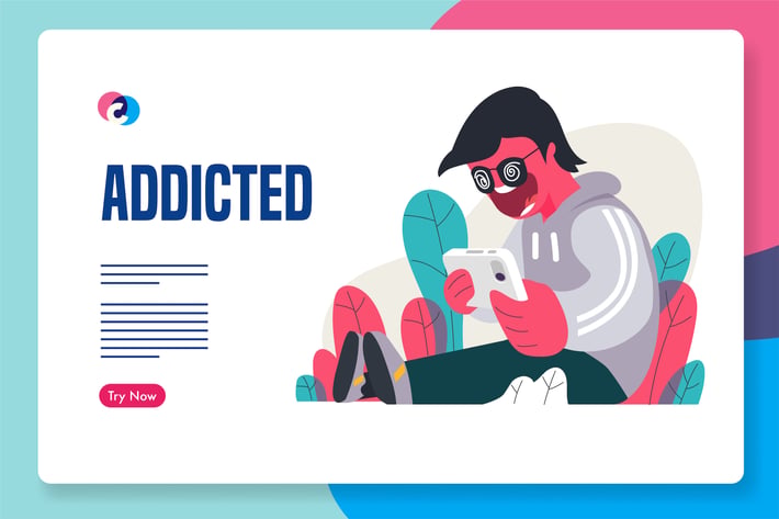 Mobile Game addicted