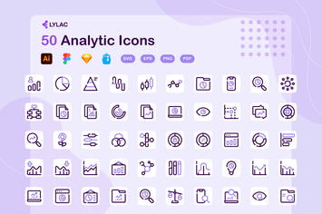 Lylac - Analytic Icons