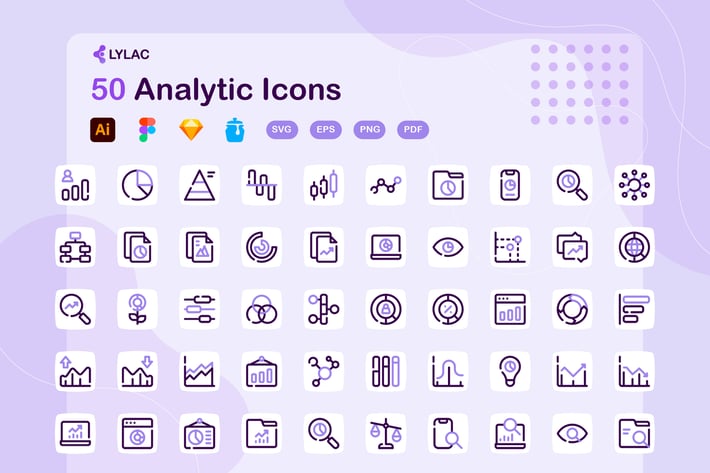 Lylac - Analytic Icons