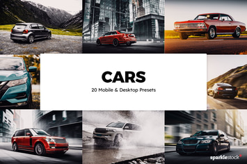 20 Cars Lightroom Presets & LUTs