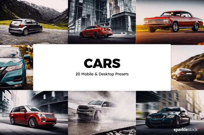 20 Cars Lightroom Presets & LUTs