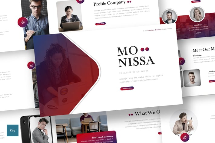 Monissa - Business Keynote Template