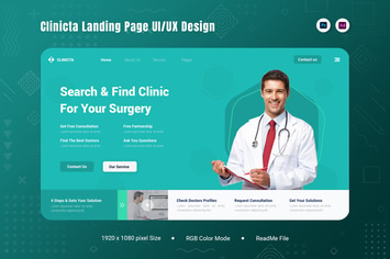 Clinicta Landing Page