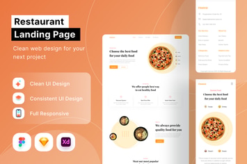 Restaurant Landing Page