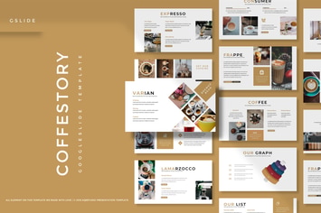 Coffeestory - Google Slides Template