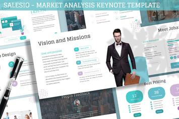 Salesio - Market Analysis Keynote Template