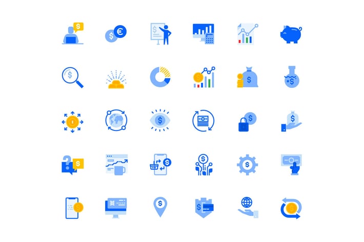 Finance Icons Set 