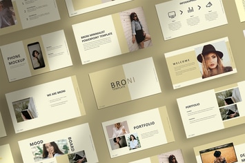 Broni - Minimalist Presentation