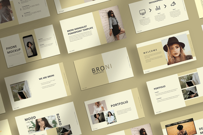 Broni - Minimalist Presentation