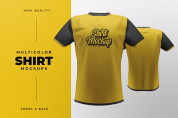 Short Sleeve T-Shirt Mockups