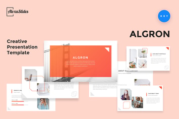 Algron - Creative Keynote Presentation Template