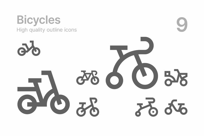 Bicycle Icons