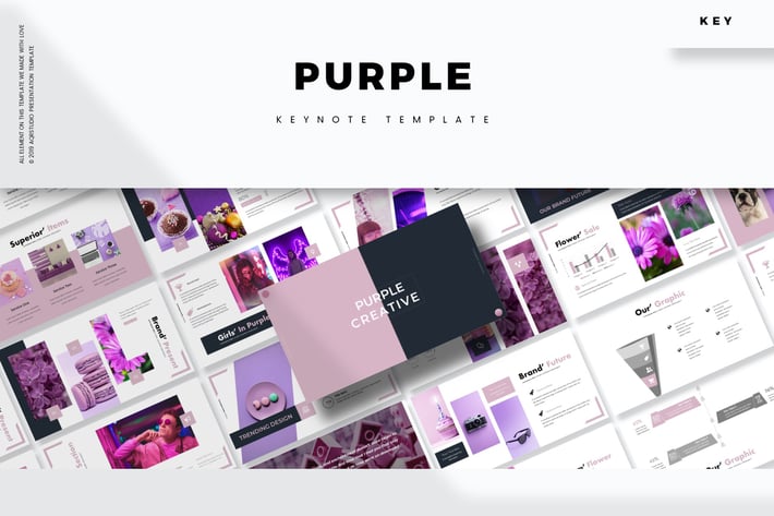 Purple - Keynote Template
