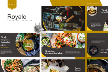 Royale - Food Powerpoint Template
