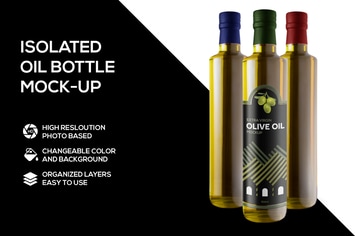 Olive oil Mockup