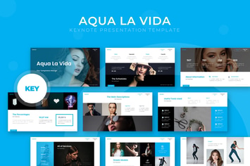 Aqua La Vida - Keynote Template