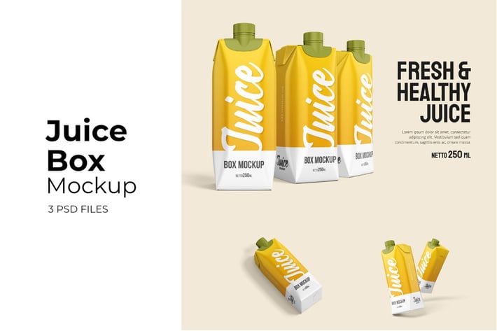 Juice Box - Mockup Vol.2