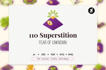 110 Esoteric and Superstition icon pack
