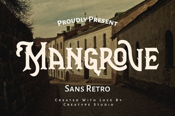 Mangrove Sans Retro