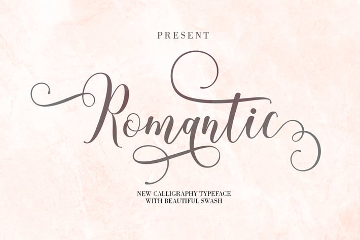 Romantic Script