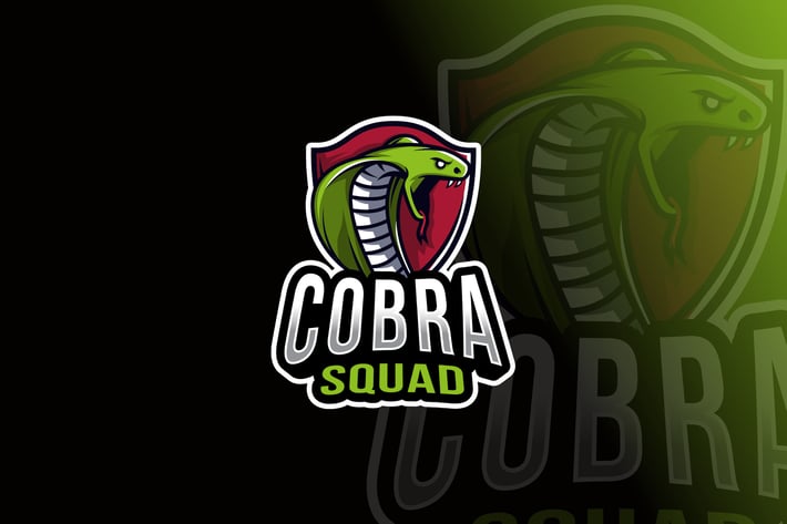 Cobra Squad Logo Template