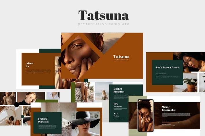 Tatsuna - Fashion Powerpoint Template