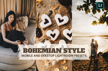 Bohemian Style Lightroom Presets Dekstop Mobile