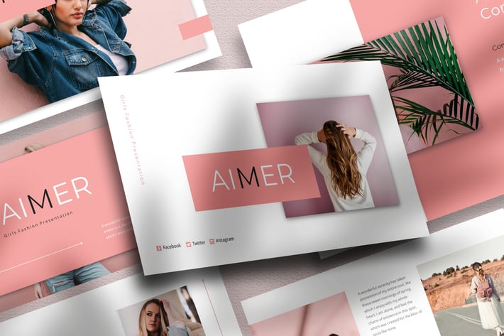 Aimer - Girls Fashion Keynote