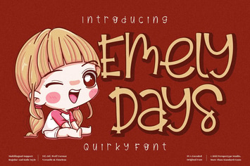 Emely Days Quirky Font