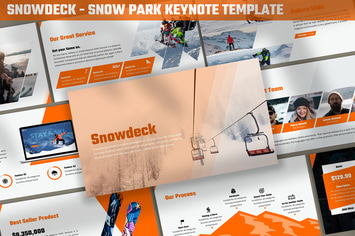 Snowdeck - Snow Park Keynote Template