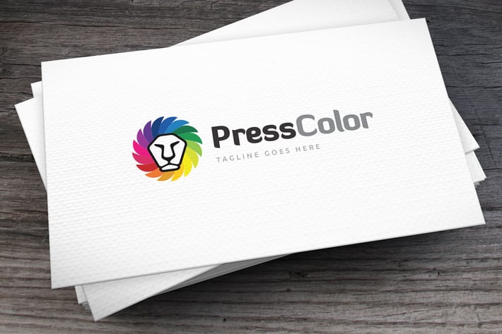 Press Color Logo Template