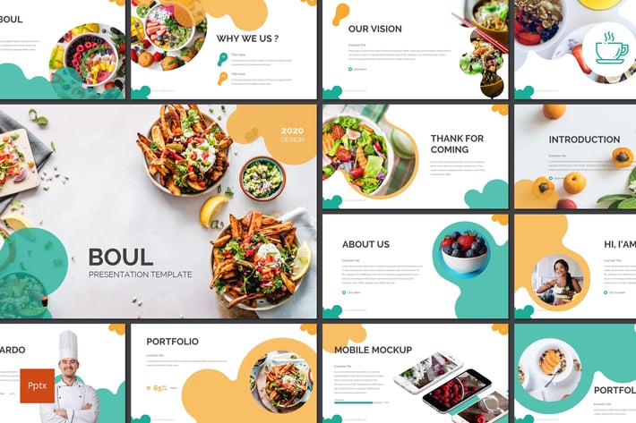 Boul - Food Powerpoint Template